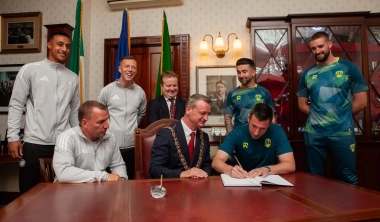 CELTIC TAKE ON CORK CITY FC AT SUPERVALU PÁIRC UÍ CH...